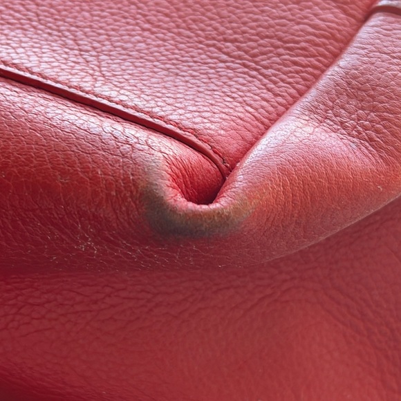 KATE SPADE Red Tote with tassels and bow - Picture 12 of 17